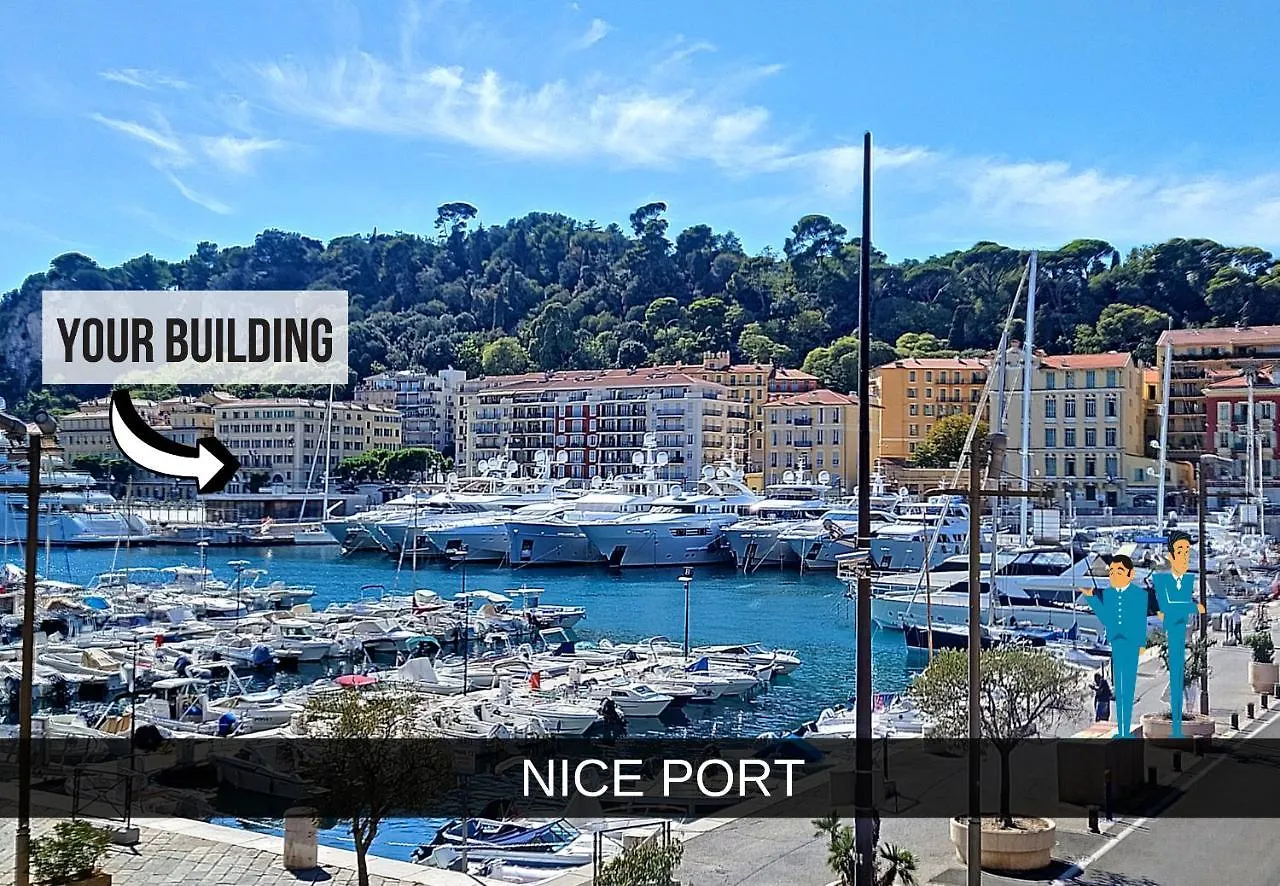 公寓 Nestor&Jeeves - Port Lympia - Port Area - Close Old Town 尼斯 法国
